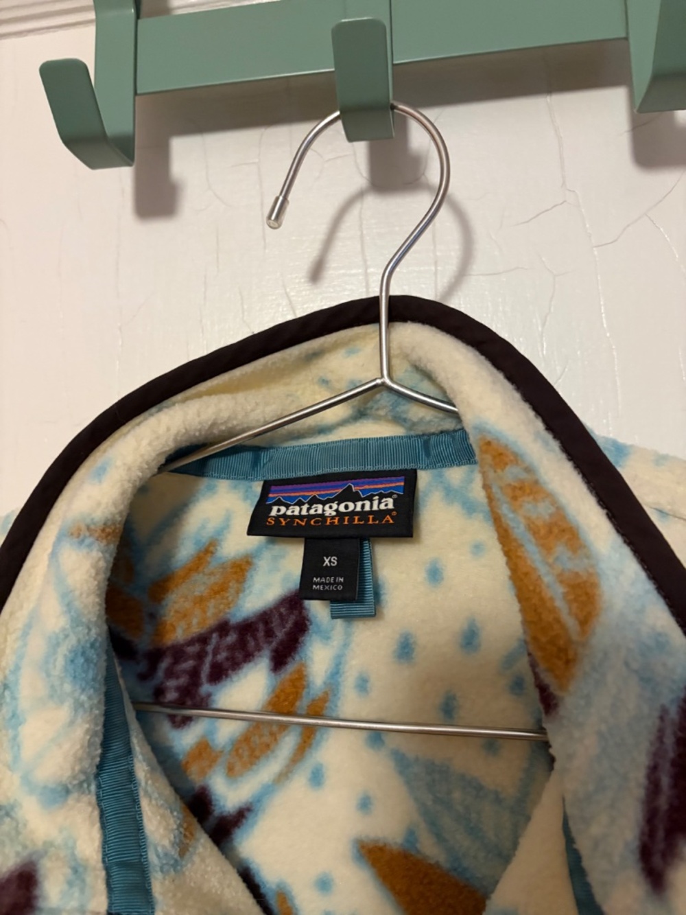 Patagonia Synchilla fleece! Owl print! - Picture 2 of 4